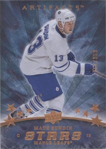 2008-09 Upper Deck Artifacts - Mats Sundin #154