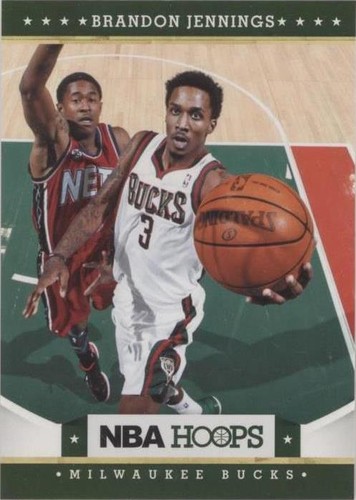 2012-13 NBA Hoops - Brandon Jennings #101