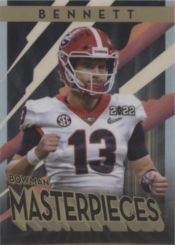 2022-23 Bowman's Best University Stetson Bennett #BM-12