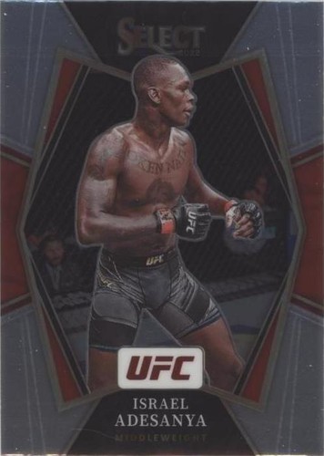2022 Panini Select UFC - Israel Adesanya #121