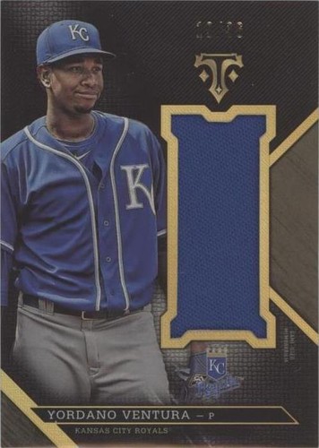 2016 Topps Triple Threads - Yordano Ventura #UJR-YVE