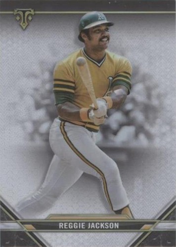 2021 Topps Triple Threads - Reggie Jackson #96