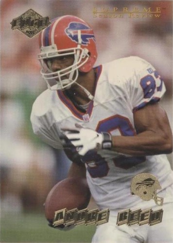 1998 Collector's Edge Supreme Season Review Andre Reed #17