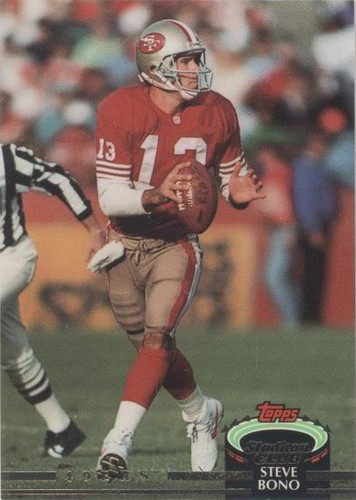 1992 Topps Stadium Club Steve Bono #375