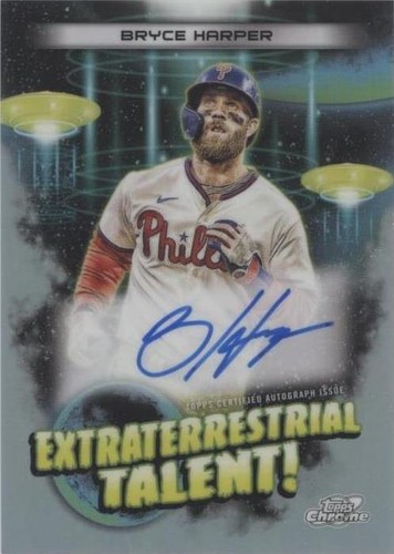 2023 Topps Cosmic Chrome - Bryce Harper #ETA-BH