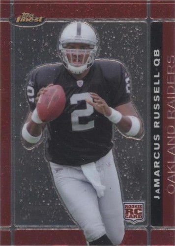 2007 Topps Finest JaMarcus Russell #101