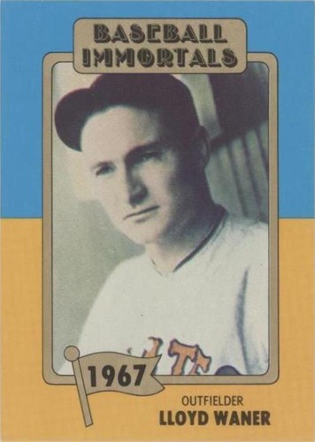 1980-87 SSPC Baseball Immortals - Lloyd Waner #107