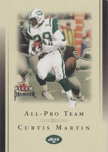 2002 Fleer Premium Curtis Martin #11 APT