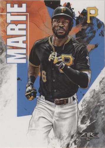 2019 Topps Fire - Starling Marte #163