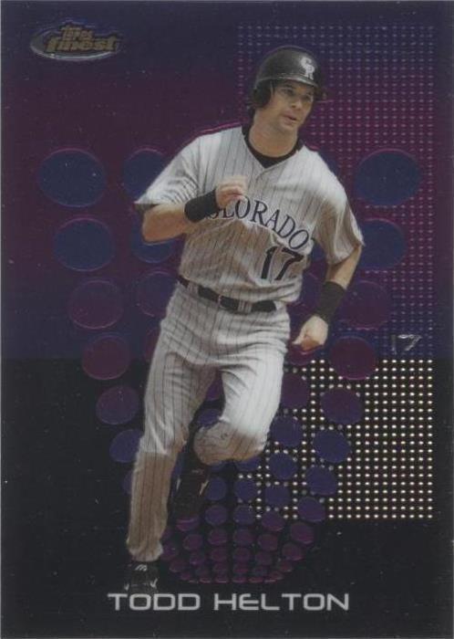 2004 Topps Finest - Todd Helton #6