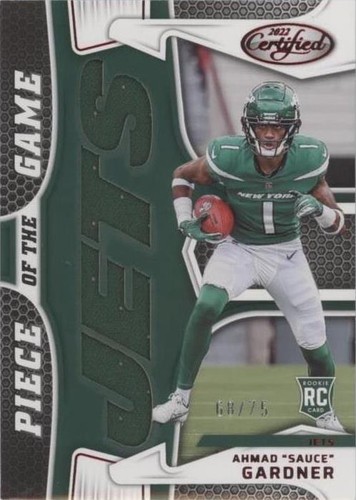 2022 Panini Certified Ahmad Gardner #PG-AG