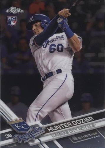 2017 Topps Chrome - Hunter Dozier #101