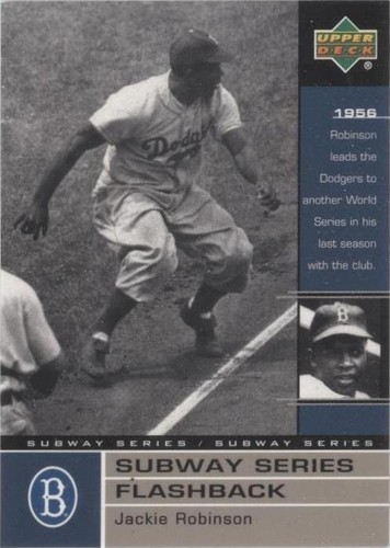 2000 Upper Deck Subway Series - Jackie Robinson #NY29