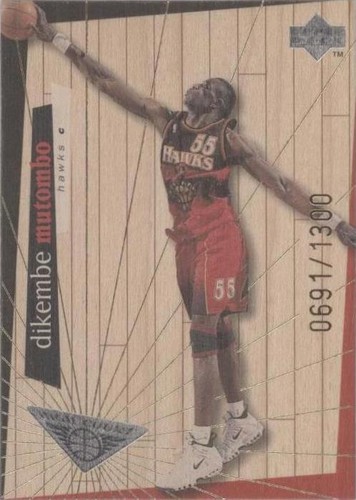 1998-99 Upper Deck Hardcourt - Dikembe Mutombo #H1