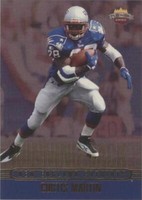 1997 Score Board Playbook Curtis Martin #48
