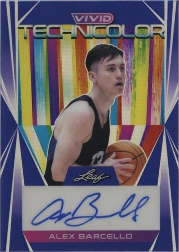 2022-23 Leaf Vivid - Alex Barcello #T-AB1