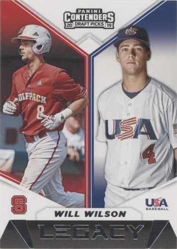 2019 Panini Contenders Draft Picks - Will Wilson #6