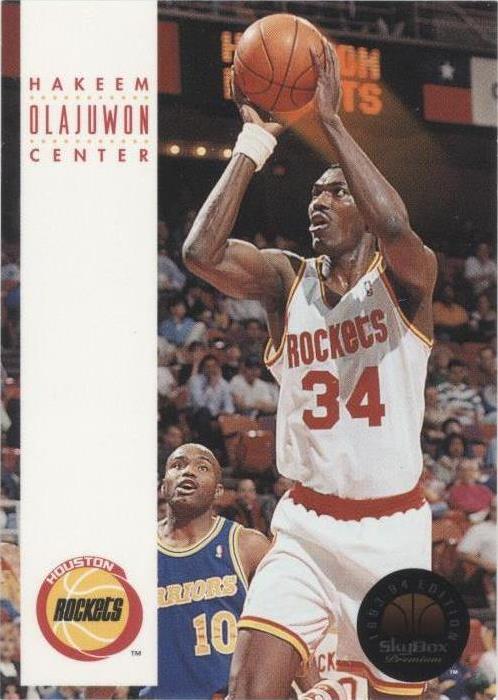 Skybox Premium 1993-94 - Hakeem Olajuwon #81