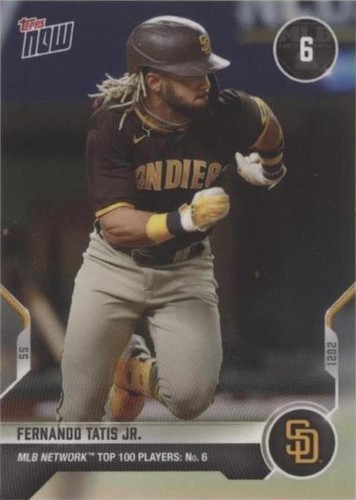 2021 Topps Now MLB Network Top 100 Players - Fernando Tatís Jr. #T-6