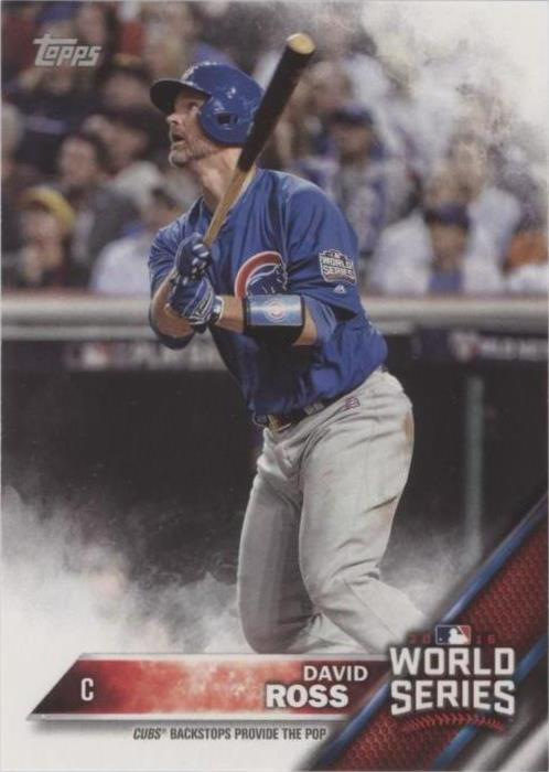 2016 Topps World Series Champions - David Ross #WS-13