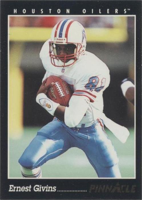 1993 Pinnacle Ernest Givins #134