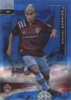 2021 Topps Chrome MLS Sapphire Edition Michael Barrios #11