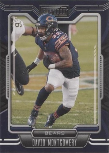 2021 Panini Playbook David Montgomery #17