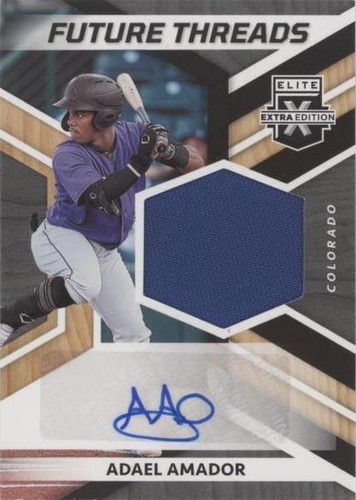 2022 Panini Elite Extra Edition - Adael Amador #FTS-AA