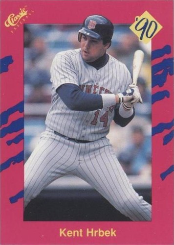 1990 Classic Update Pink Travel Edition - Kent Hrbek #T23