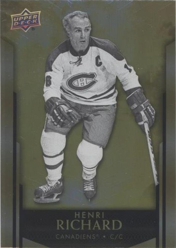 2022-23 Upper Deck Tim Hortons Legends - Henri Richard #7