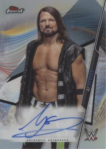 2020 Topps Finest WWE - AJ Styles #A-AJ
