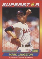 1992 Score 100 Hottest Players - Mark Langston #32