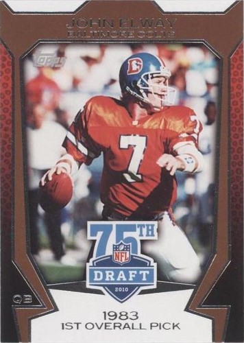 2010 Topps John Elway #75DA-29
