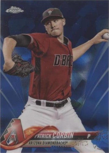 2018 Topps Chrome Sapphire Edition - Patrick Corbin #662
