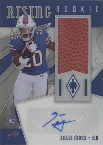 2020 Panini Phoenix Zack Moss #RR-ZM