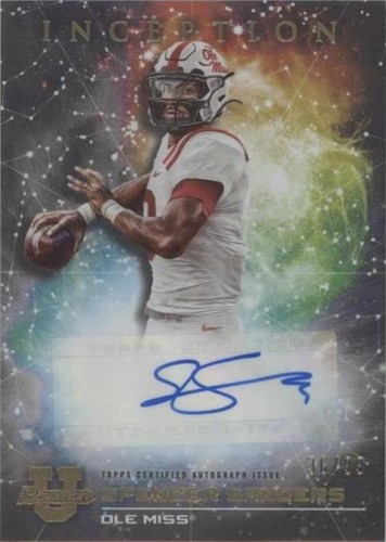 2022-23 Bowman Inception University Spencer Sanders #PMP-SS