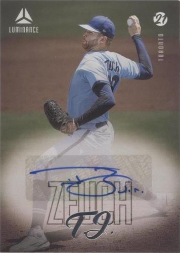 2021 Panini Chronicles - T.J. Zeuch #LA-TJ