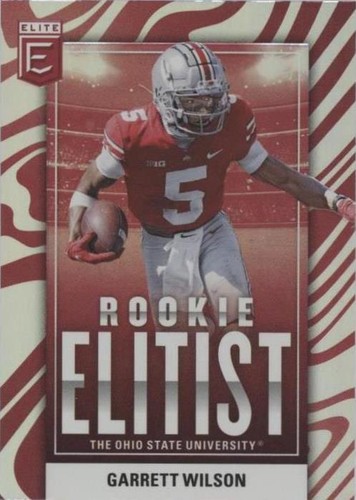 2022 Panini Donruss Elite Garrett Wilson #RE-9
