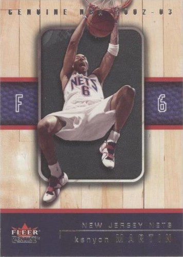 2002-03 Fleer Genuine - Kenyon Martin #62