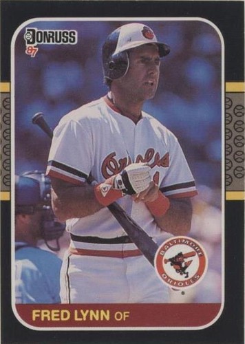 1987 Donruss - Fred Lynn #108