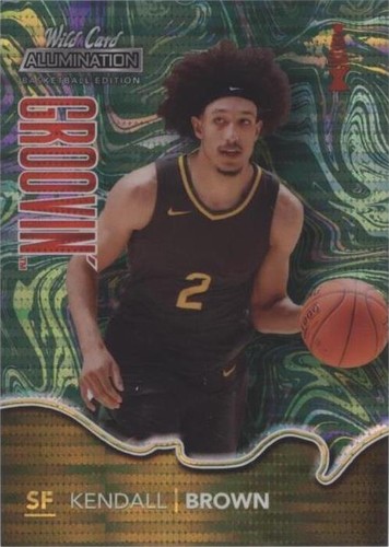 2021-22 Wild Card Alumination - Kendall Brown #GG-33