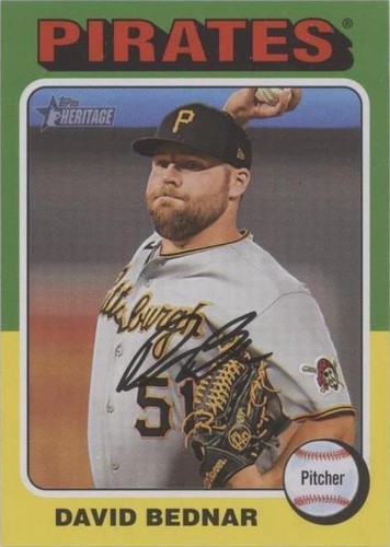 2024 Topps Heritage - David Bednar #44