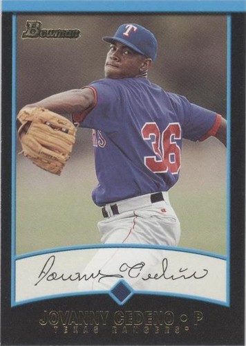 2001 Bowman - Jovanny Cedeno #218