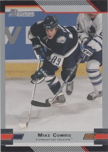 2003-04 Bowman Draft Picks - Mike Comrie #89