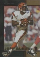 1996 Score Board NFL Lasers Jeff Blake #15