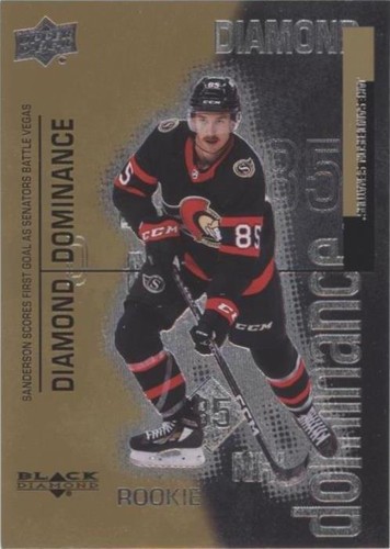 2022-23 Upper Deck Extended Series - Jake Sanderson #DD-32