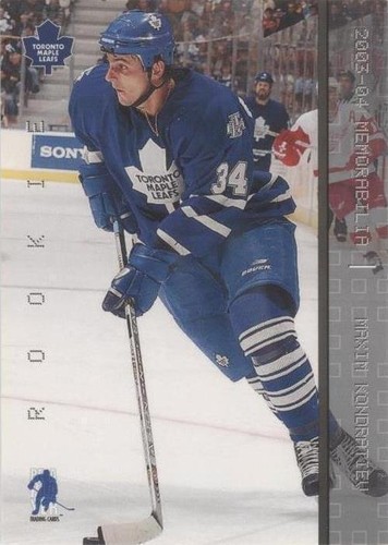 2003-04 In the Game Be A Player Memorabilia - Maxim Kondratiev #197