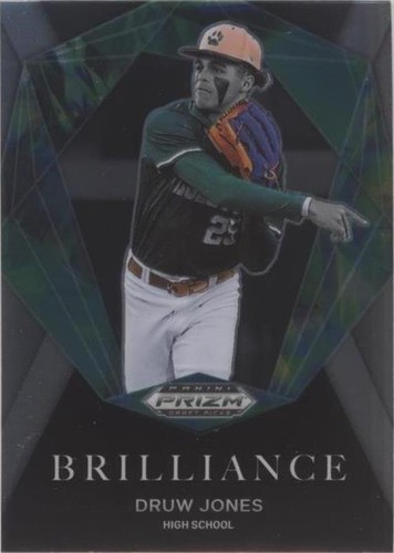 DRUW JONES 2022 Panini Prizm Draft Picks Auto Blue /99 PSA 10