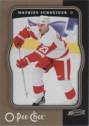 2007-08 O-Pee-Chee - Mathieu Schneider #16