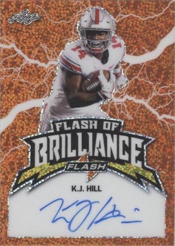2020 Leaf Flash K.J. Hill #FB-KJH